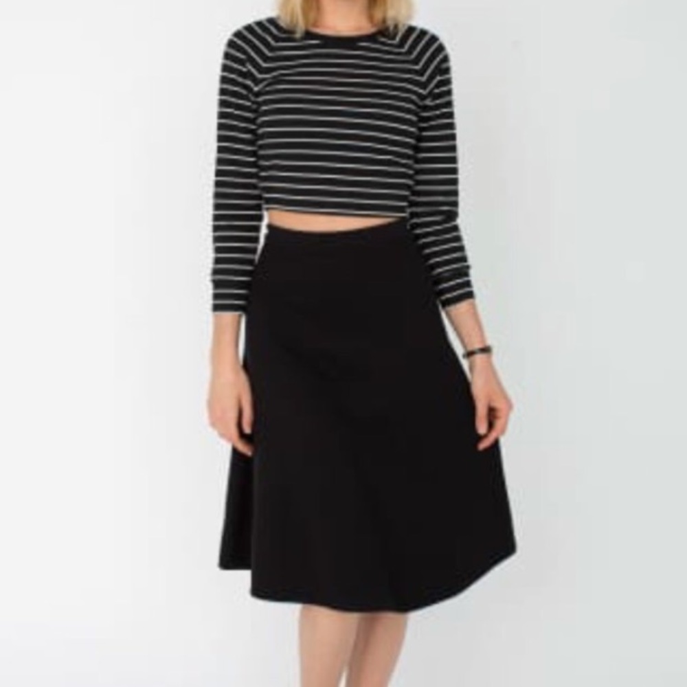 American Apparel Classic Girl Skirt (in Navy)